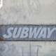 subway sandwich sign